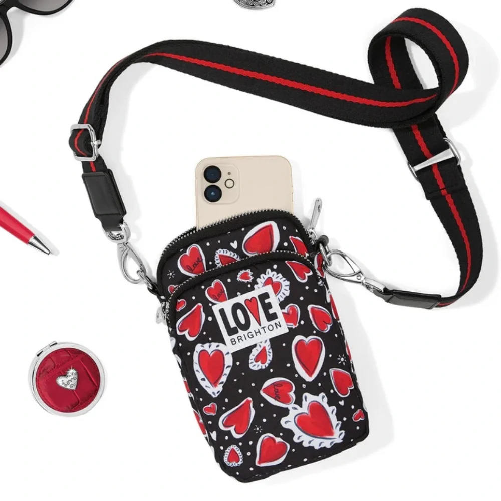 Brighton hearts a flutter utility bag